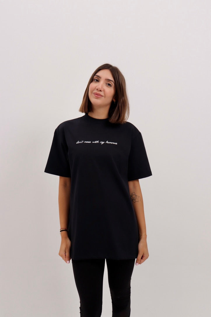 Hummus Tee Black T-Shirt