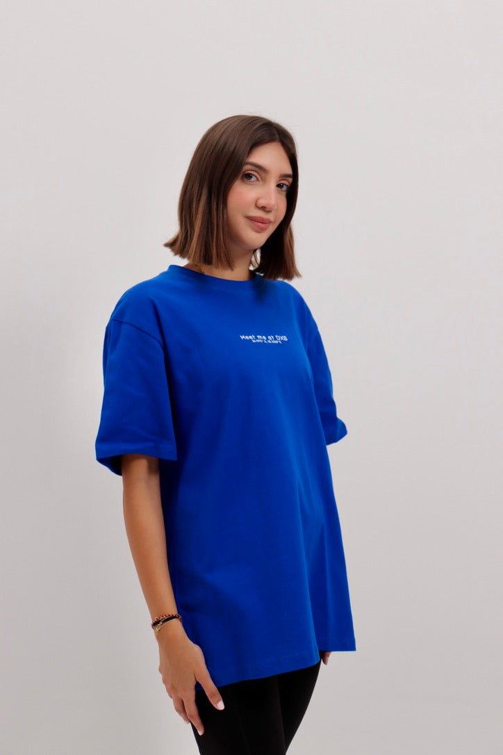 Essential DXB Tee Blue T-Shirt