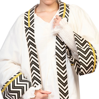 Art Deco abaya kimono