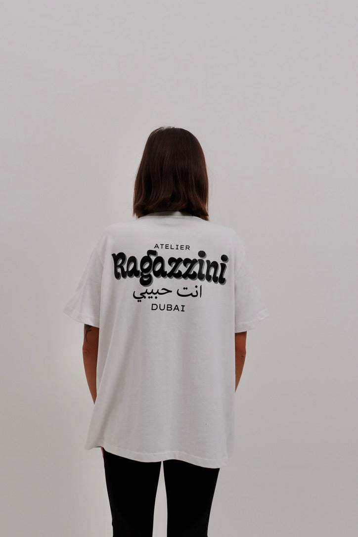 Habibi Tee White T-Shirt